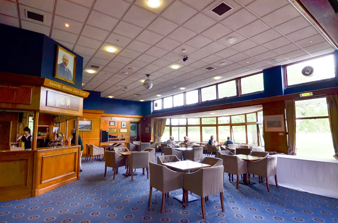 Ashford Manor clubhouse interior